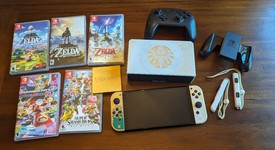Mint
													Nintendo Switch - OLED - White, 64 GB, The Legend of Zelda: Tears of the Kingdom Edition, photo 1 of 9