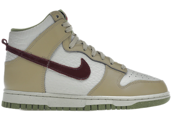 Nike Dunk High Tumbled Tan White Brown (Women's) for sale