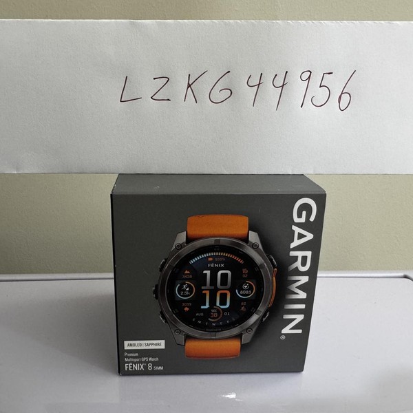 Garmin Fenix 8 - Titanium, AMOLED