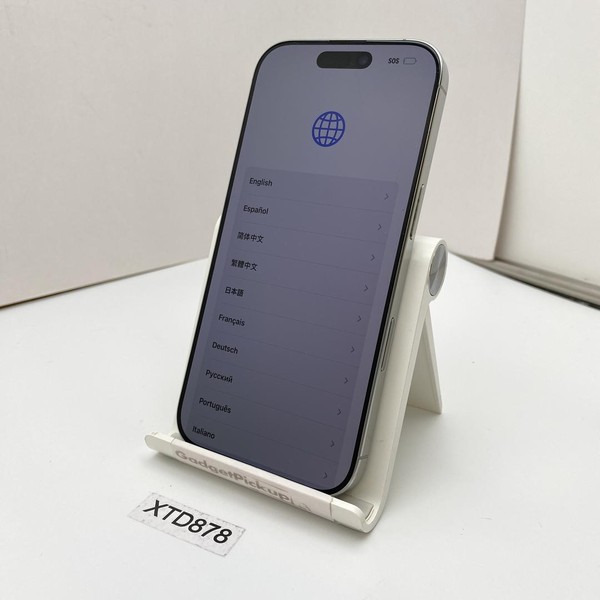 Apple iPhone 16 Pro - Unlocked, 256 GB, White, A3083