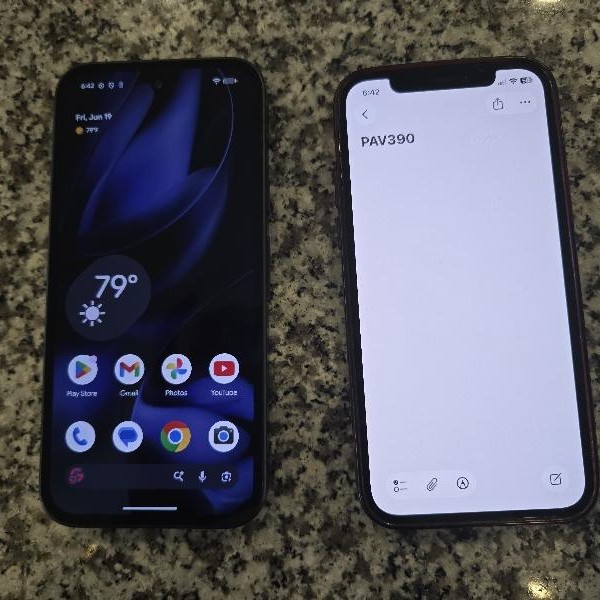 Google Pixel 9a - Unlocked, 128 GB, Obsidian, 8 GB