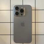 Good Apple iPhone 15 Pro - Unlocked, 128 GB, Natural, A2848