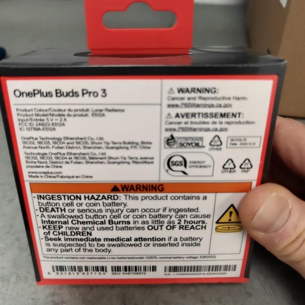 OnePlus Buds Pro 3 - Lunar Radiance