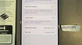 Good
													Apple iPhone 16 Plus - Unlocked, Ultramarine, 128 GB, A3082, photo 1 of 6
