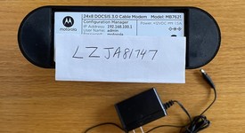 Mint
													Motorola Cable Modem, photo 1 of 4