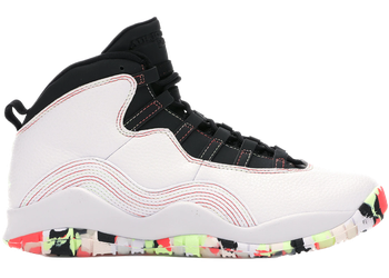 Jordan 10 Retro White Barely Volt Ember Glow (GS) for sale