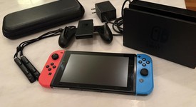 Fair
													Nintendo Switch - Red & Blue, 32 GB, photo 1 of 5