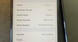 Good
													Apple iPhone 7 - Unlocked Non-US, Black, 128 GB, A1779, photo 4 of 4