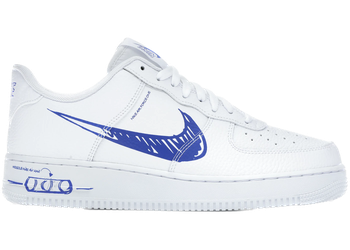 Nike Air Force 1 Low Sketch White Royal for sale