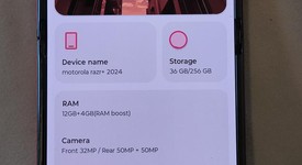 Good
													Motorola Razr Plus (2024) - Unlocked, Pink, 256 GB, 12 GB, photo 3 of 14