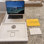 Mint MacBook Air 2024 (M3) - 15 inch - 256 GB, Starlight, 16 GB, Apple M3, 10-core GPU