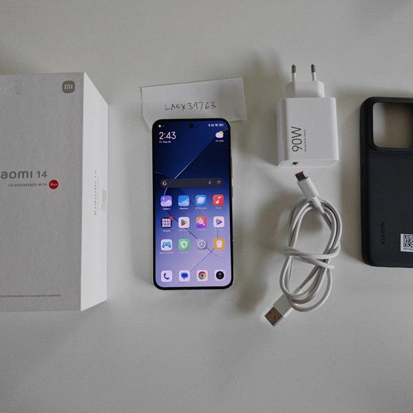 Xiaomi 14 - Unlocked Non-US, 512 GB, Silver, 16 GB