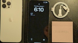 Good
													Apple iPhone 13 Pro Max - Unlocked, Silver, 128 GB, A2484, photo 1 of 10