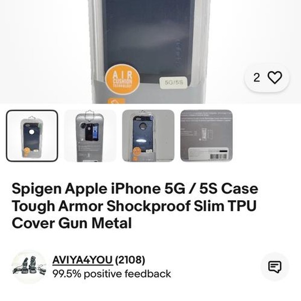 Apple iPhone 5S - Unlocked, 16 GB, Silver, A1533, GSM