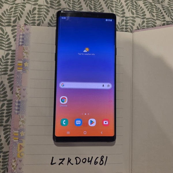 Samsung Galaxy Note 9 - Unlocked, Blue, 128 GB, 6 GB, SM-N960U1