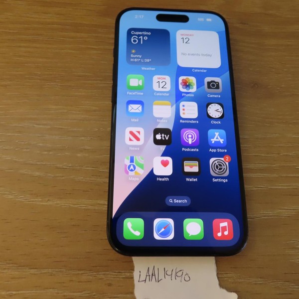 Apple iPhone 15 Pro - Unlocked, 128 GB, Blue, A2848