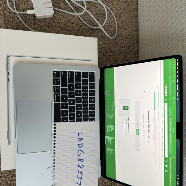 MacBook Air 2025 (M4) - 13 inch - 512 GB, Sky Blue, 24 GB, Apple M4