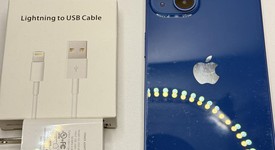 Good
													Apple iPhone 13 - Unlocked, Blue, 256 GB, A2482, photo 4 of 5