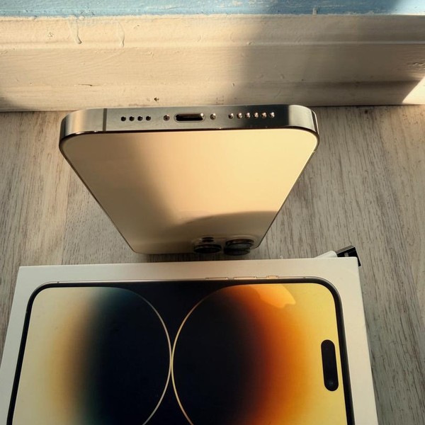 Apple iPhone 14 Pro Max - Unlocked, 128 GB, Gold, A2651