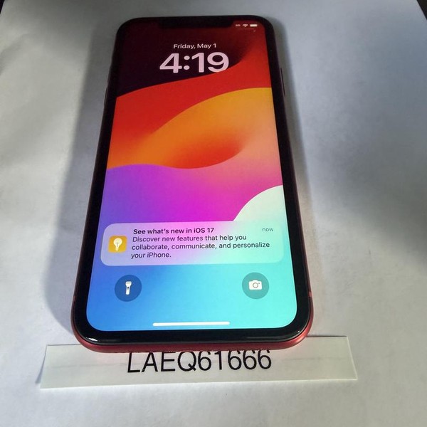 Apple iPhone 11 - Unlocked, 64 GB, Red, A2111