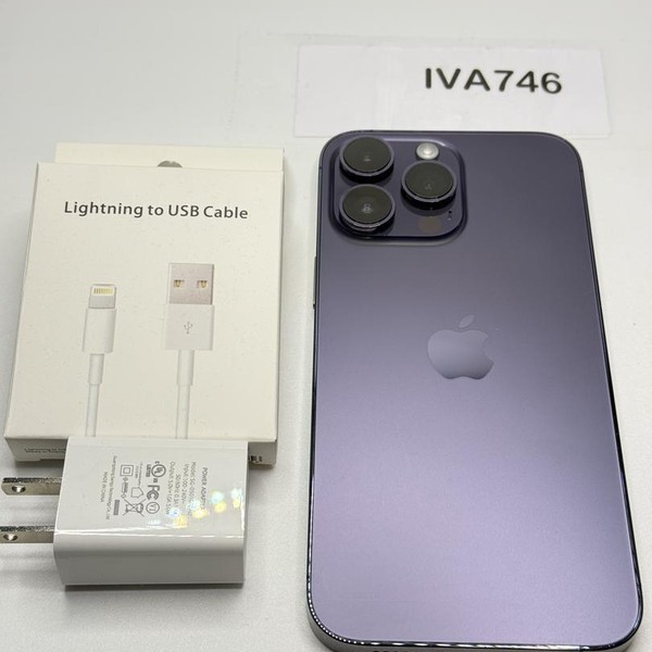 Apple iPhone 14 Pro Max - Unlocked, 128 GB, Purple, A2651