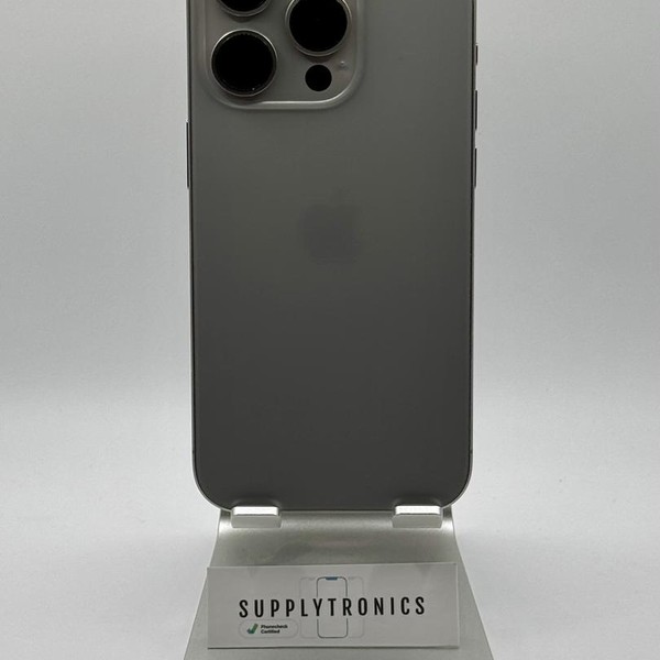Apple iPhone 15 Pro - Unlocked, 128 GB, Natural, A2848