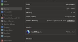 Good
													MacBook Pro Late 2023 (M3) - 14" - Apple M3 Pro 11-core, Black, 512 GB, 18 GB, 14-core GPU, photo 2 of 5