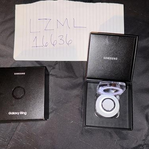 Samsung Galaxy Ring - Black, Size 14