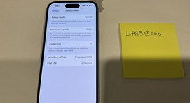 Good
													Apple iPhone 15 - Unlocked, Blue, 128 GB, A2846, photo 3 of 13