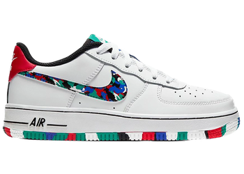 Nike Air Force 1 Low Crayon White Multi (GS) for sale