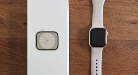 Good
													Apple Watch Series 8 41mm - Verizon, Starlight, A2772 - Cellular, Aluminum, photo 1 of 7