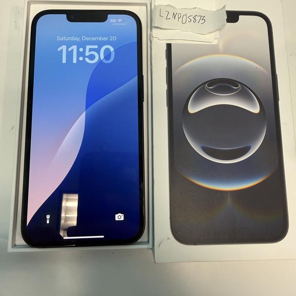 Apple iPhone 16e - Boost, 128 GB, Black, A3212