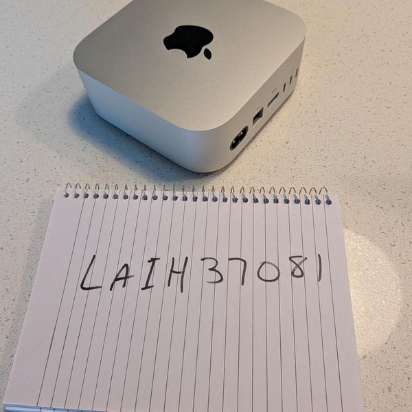 Mac Mini 2024 - 512 GB, 24 GB, Apple M4