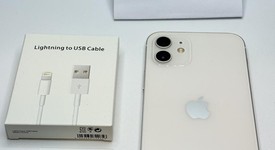 Good
													Apple iPhone 12 - Unlocked, White, 64 GB, A2172, photo 4 of 5