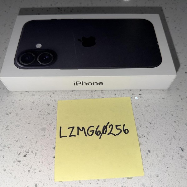 Apple iPhone 16 - Unlocked, 128 GB, Black, A3081