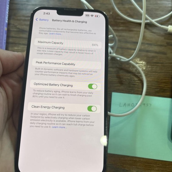 Apple iPhone 13 Pro Max - Unlocked, 128 GB, Green, A2484