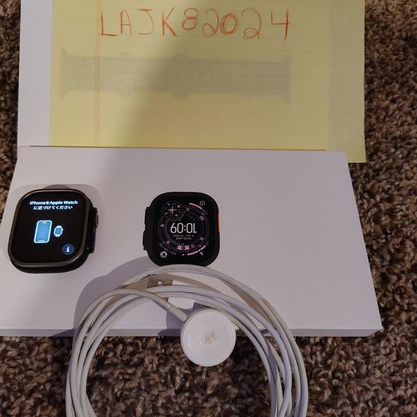 Apple Watch Ultra 3 49mm - Unlocked, Black, A3281