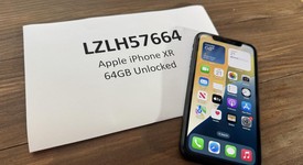 Fair
													Apple iPhone Xr - Unlocked, Black, 64 GB, A1984, photo 1 of 5