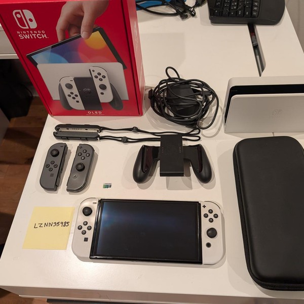 Nintendo Switch - OLED - White, 64 GB