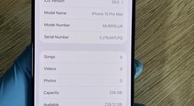 Good
													Apple iPhone 15 Pro Max - Unlocked, Natural, 1 TB, A2849, photo 4 of 9