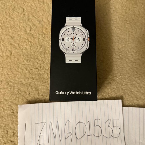 Samsung Galaxy Watch Ultra - Unlocked, White, SM-L705U, 47mm