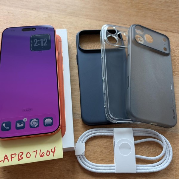 Apple iPhone 17 Pro Max - T-Mobile, 256 GB, Cosmic Orange, A3257