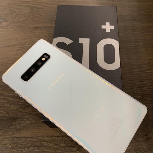 Samsung Galaxy S10 Plus - Verizon, 128 GB, White, 8 GB, SM-G975U