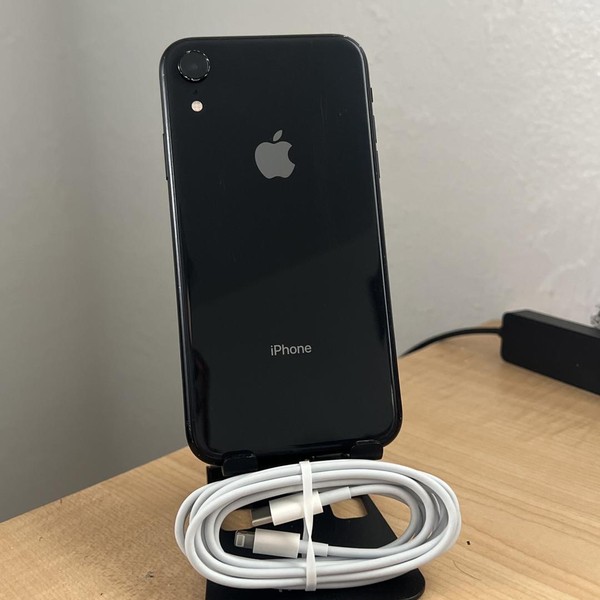 Apple iPhone Xr - Unlocked, 64 GB, Black, A1984