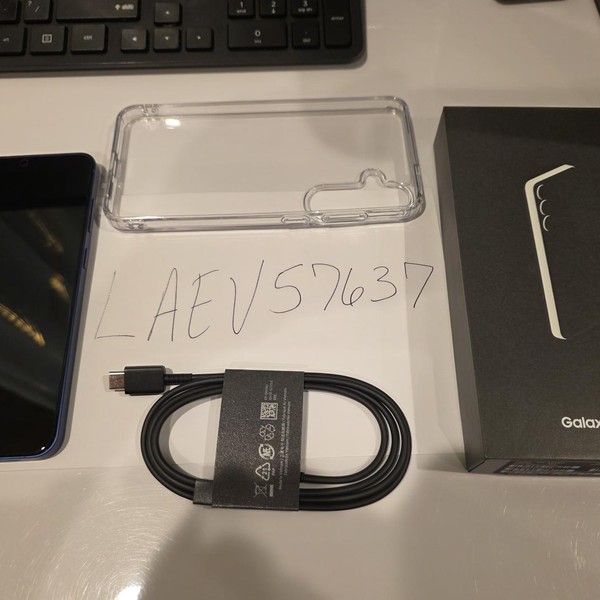 Samsung Galaxy S25 Plus - AT&T, 256 GB, Navy Blue, 12 GB, SM-S936U
