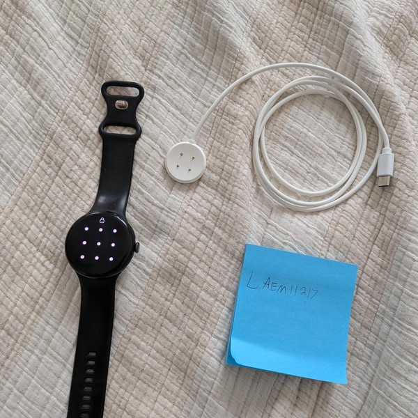 Google Pixel Watch 3 - Unlocked, Black, 45mm, LTE