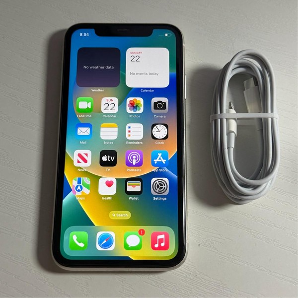 Apple iPhone 11 - Unlocked, 128 GB, White, A2111