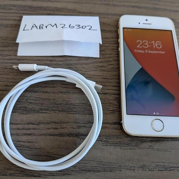 Apple iPhone SE 1st Gen 2016 - Unlocked, 16 GB, Gold, A1723