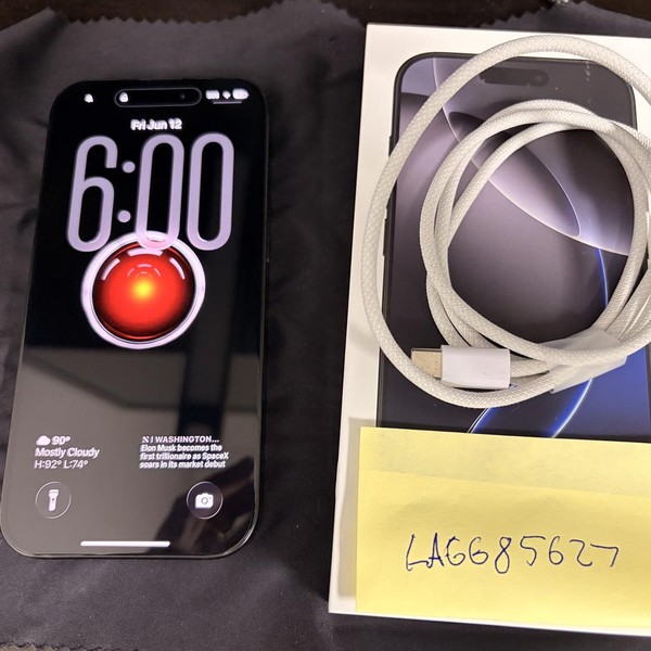 Apple iPhone 16 Pro - Unlocked, 128 GB, Black, A3083