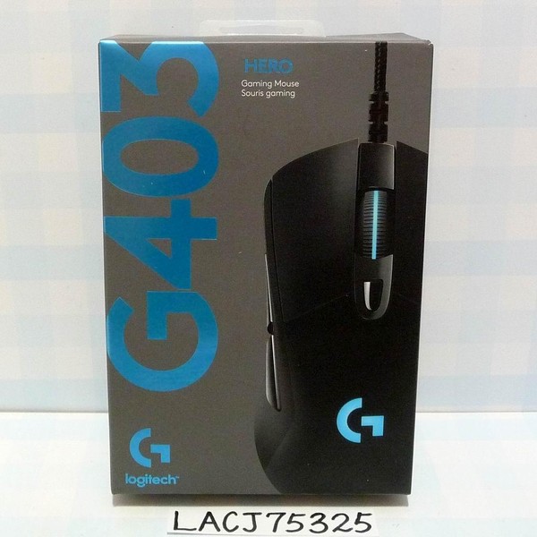 Logitech G403 HERO Gaming Mouse - Black